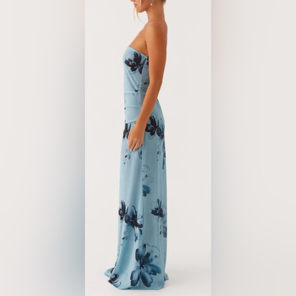 Peppermayo Field Of Dreams Maxi Dress Blue Size 4 NWT IN PACKAGE - Picture 2 of 8